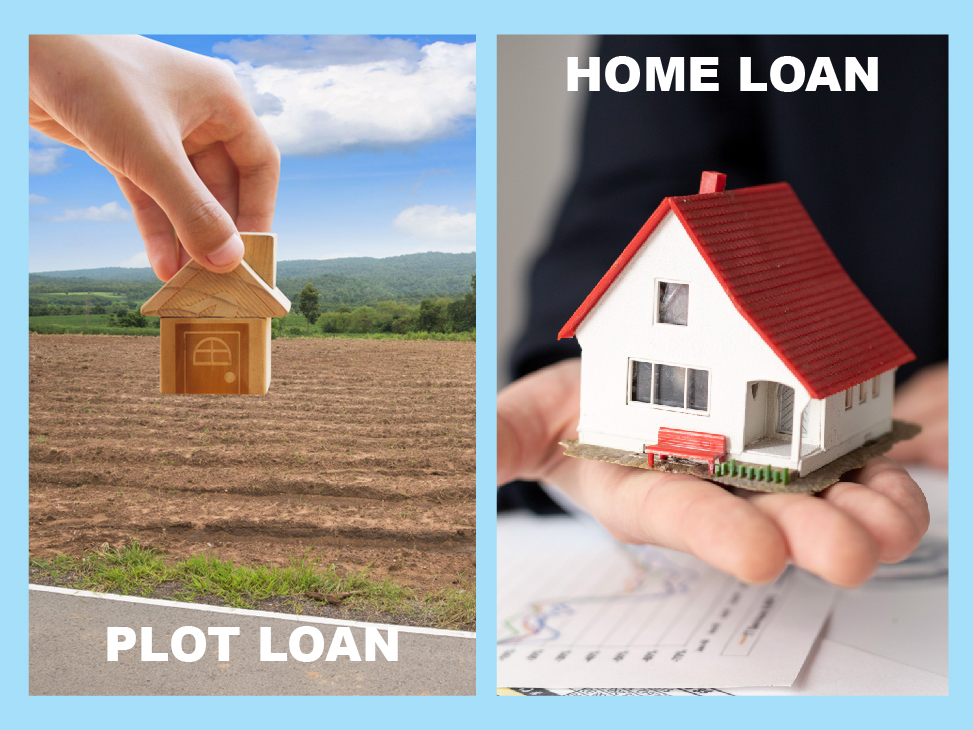 difference between plot loan and home loan