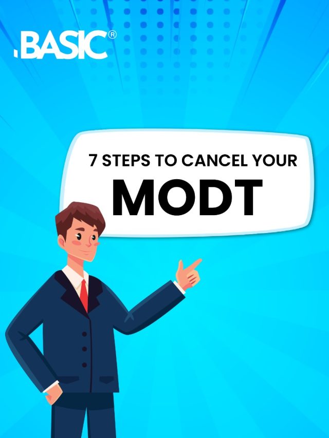 MODT Cancellation Process