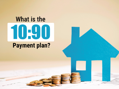 What is the 10:90 payment plan? Is it safe to invest in such real estate schemes?