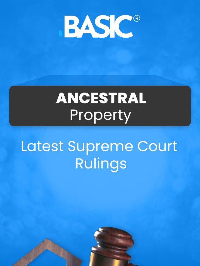 Supreme court judgement on ancestral property