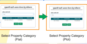 Choose your preferred down payment and EMI amount