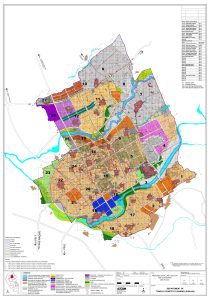 Chandigarh Master Plan 2031 black and white